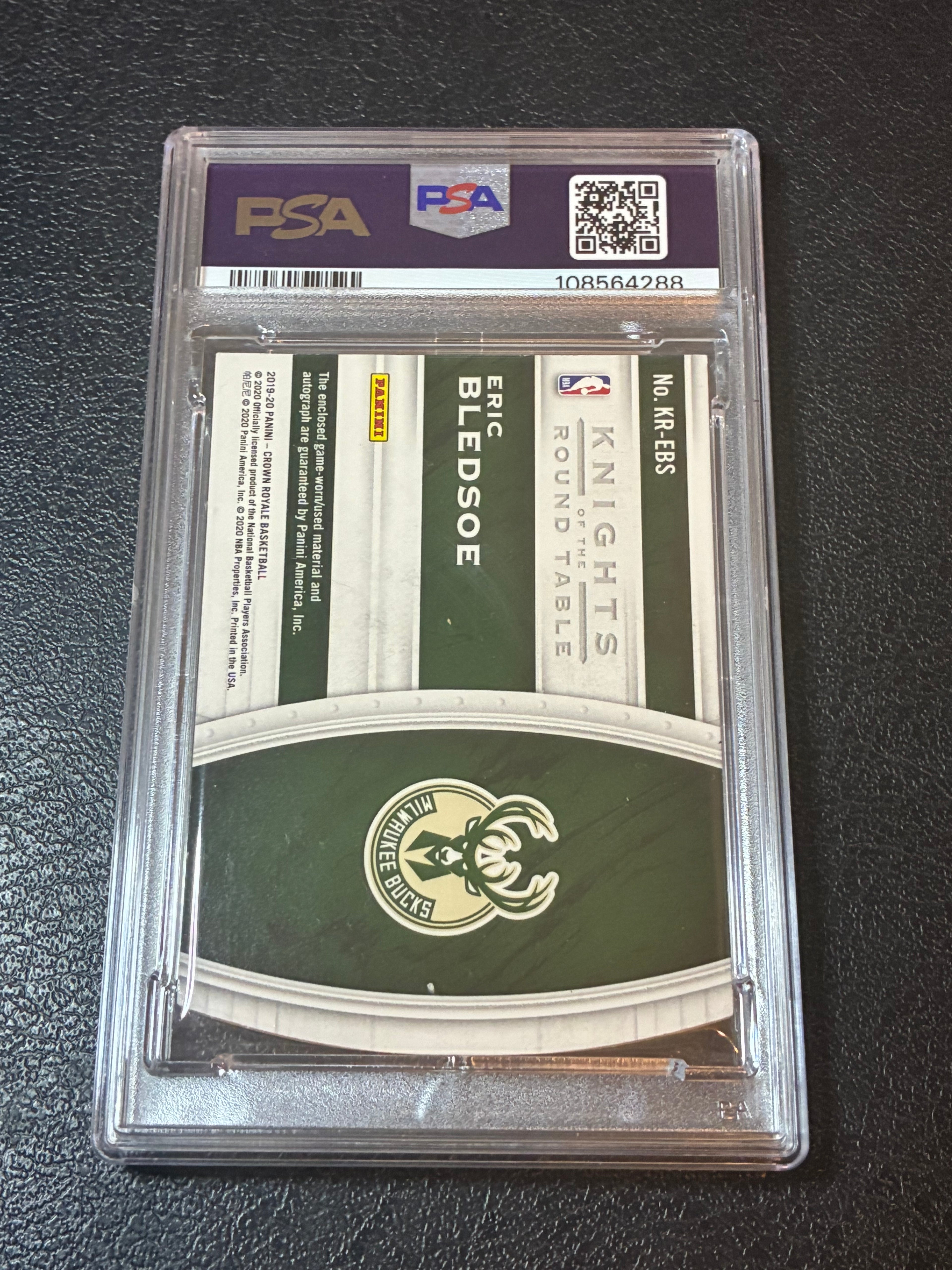 2019 Panini Crown Royals Eric Bledsoe Knights/Round Tbl-Jrsy Au /99 PSA 7🔥