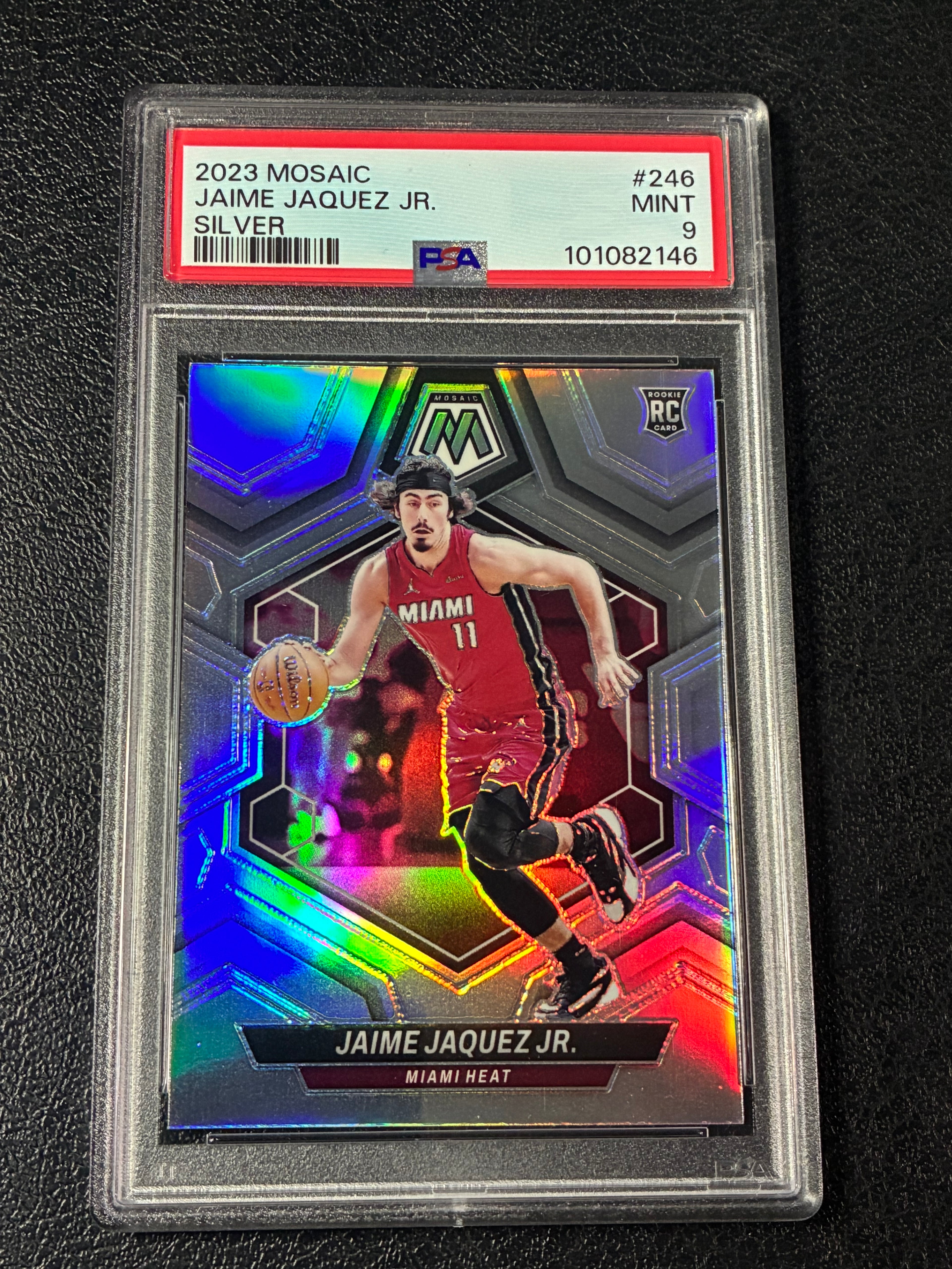 2023 Panini Mosaic Jaime Jacques Jr Silver PSA 9🔥