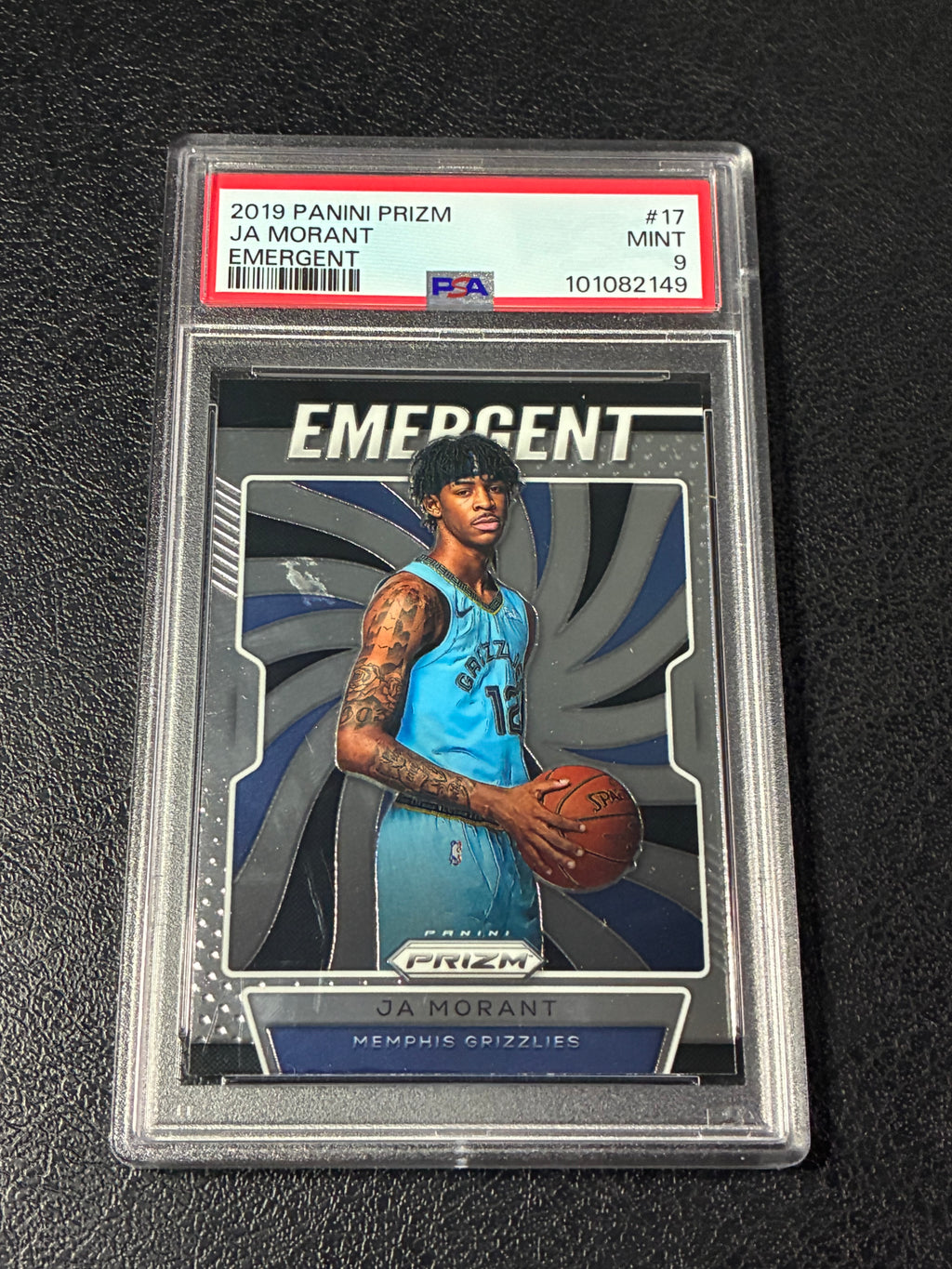 2019-20 Panini Prizm - Emergent Ja Morant #17 (RC) PSA 9🔥